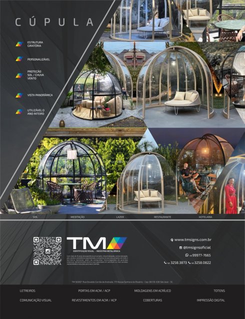 CUPULAS GIRATORIAS TIPO IGLU - ALUMINIO - ACM - POLICARBONATO